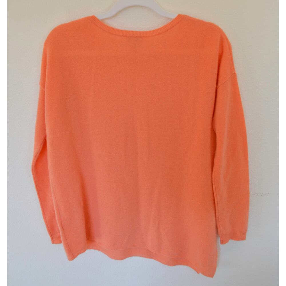 Joie Cashmere Melon Orange Sweater Size Small - Picture 6 of 6